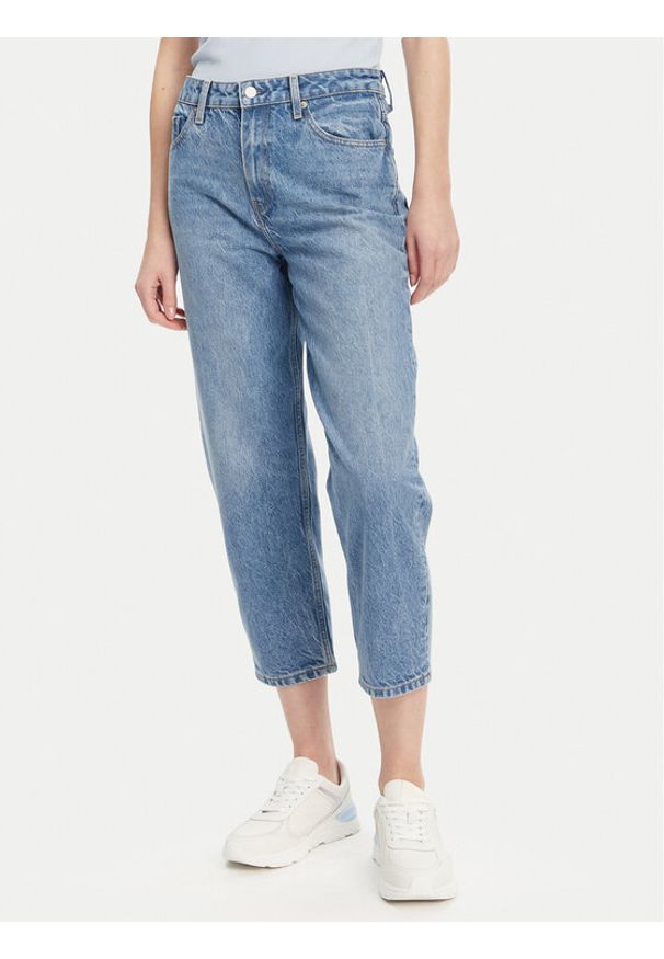 TOMMY HILFIGER - Tommy Hilfiger Jeansy WW0WW44365 Niebieski Tapered Fit. Kolor: niebieski