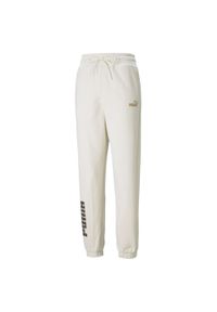 Spodnie damskie Puma WINTERIZED. Kolor: beżowy. Długość: długie #1