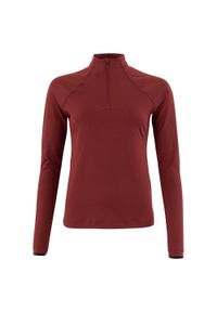 Kurtka jeździecka damska z zamkiem błyskawicznym i długim rękawem BR Equitation. Kolor: czerwony. Długość rękawa: długi rękaw. Długość: długie #1