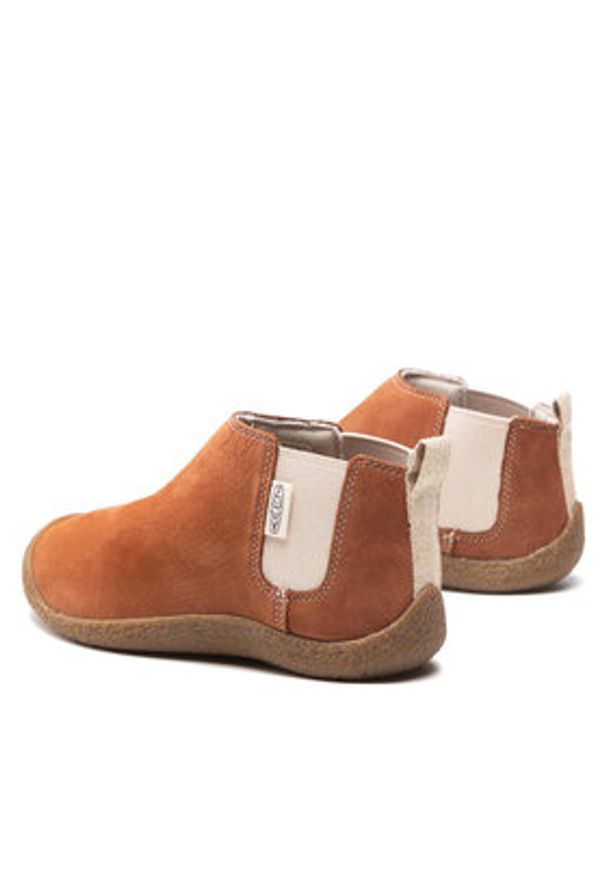 keen - Keen Sztyblety Mosey Chelsea Leather 1026826 Brązowy. Kolor: brązowy. Materiał: nubuk, skóra