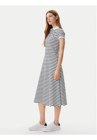 Tommy Jeans Sukienka codzienna DW0DW20383 Granatowy Regular Fit. Okazja: na co dzień. Kolor: niebieski. Materiał: bawełna. Typ sukienki: proste. Styl: casual #3