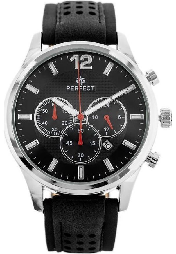Zegarek Perfect ZEGAREK MĘSKI PERFECT CH01L - CHRONOGRAF (zp354d) + BOX