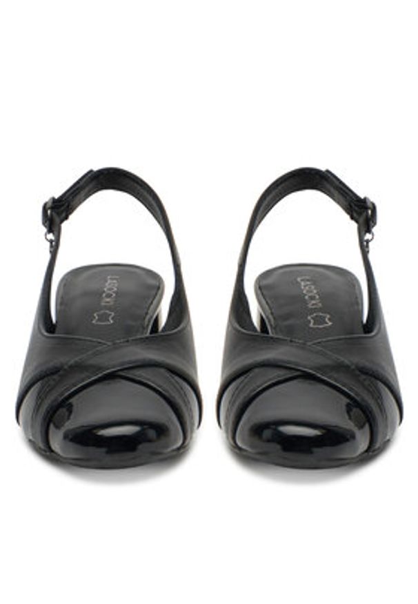 Lasocki Czółenka RST-AGNES-12 Czarny. Kolor: czarny. Materiał: skóra