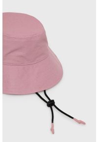 Vans kapelusz bawełniany kolor różowy bawełniany. Kolor: różowy. Materiał: bawełna
