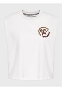Volcom Bluzka Connected Minds B4512305 Biały Regular Fit. Kolor: biały. Materiał: bawełna