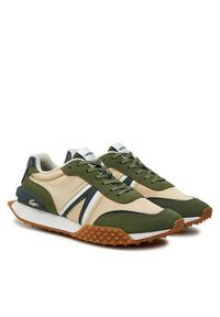 Lacoste Sneakersy 748SMA0064 Khaki. Kolor: brązowy. Materiał: materiał