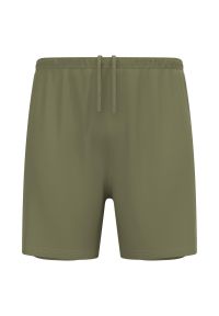 Spodenki męskie Odlo ESSENTIAL 6 INCH 2-in-1 short. Kolor: zielony. Sport: bieganie