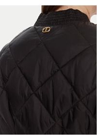 TwinSet - TWINSET Kurtka przejściowa 252TP2130 Czarny Regular Fit. Kolor: czarny. Materiał: syntetyk #6