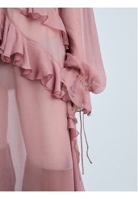 mango - Mango Sukienka letnia Royal 77094795 Różowy Loose Fit. Kolor: różowy. Materiał: wiskoza. Sezon: lato #4