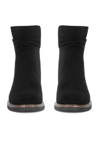 Clara Barson Botki WS2169-04 Czarny. Kolor: czarny. Materiał: materiał #4