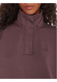 Roxy Bluza Rise & Vibe Sweet ERJFT05012 Fioletowy Relaxed Fit. Kolor: fioletowy. Materiał: syntetyk #4