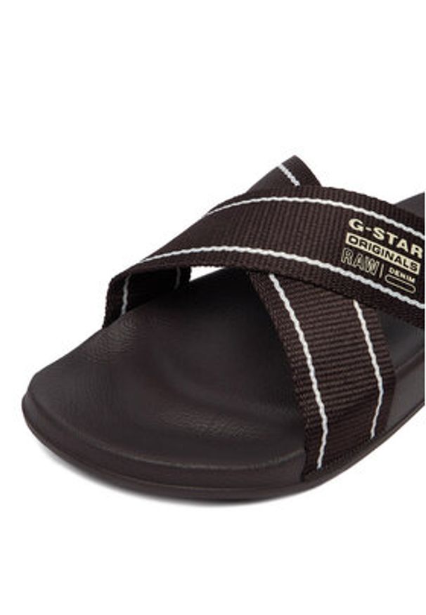 G-Star RAW - G-Star Raw Klapki CEO-SS26-3C042 Brązowy. Kolor: brązowy. Materiał: syntetyk