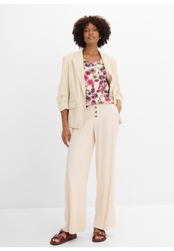 bonprix - T-shirt (2 szt.). Kolor: różowy