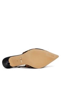 Guess Sandały FLTNSH LEP05 Beżowy. Kolor: beżowy. Materiał: skóra