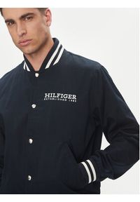 TOMMY HILFIGER - Tommy Hilfiger Kurtka bomber Americana Varsity MW0MW40647 Granatowy Regular Fit. Kolor: niebieski. Materiał: bawełna #4