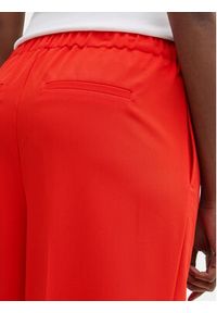 Tom Tailor Denim Spodnie materiałowe 1045693 Czerwony Regular Fit. Kolor: czerwony. Materiał: syntetyk #4