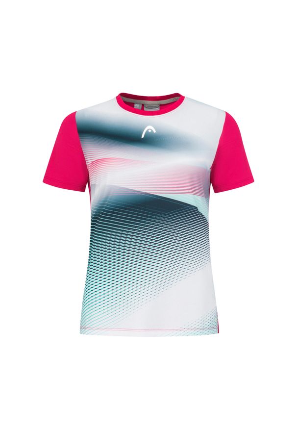 Damski jersey Head Performance. Kolor: niebieski. Materiał: jersey. Sport: tenis