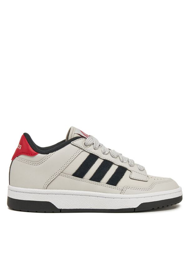 Adidas - adidas Buty do koszykówki Rapid Court Low JR3178 Beżowy. Kolor: beżowy. Materiał: skóra. Sport: koszykówka