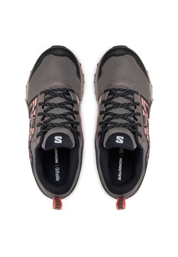 salomon - Salomon Buty do biegania Wander Gore-Tex L47291400 Czarny. Kolor: czarny. Materiał: materiał. Technologia: Gore-Tex