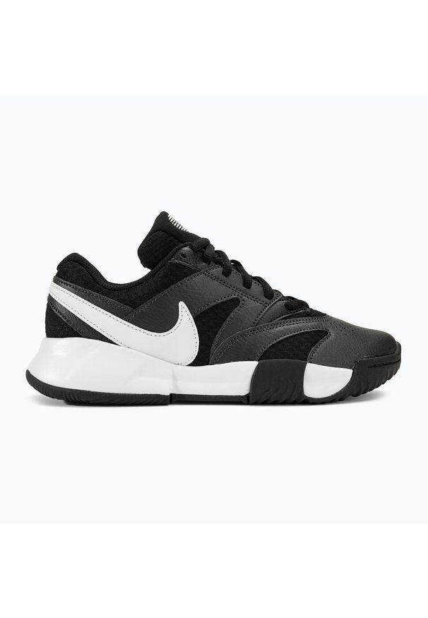 Buty do tenisa damskie Nike Court Lite 4 Clay. Okazja: na co dzień. Kolor: czarny. Model: Nike Court. Sport: tenis