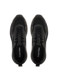Calvin Klein Sneakersy Hike Runner Laceup Strip M-Lt HM0HM02154 Czarny. Kolor: czarny. Materiał: skóra #6