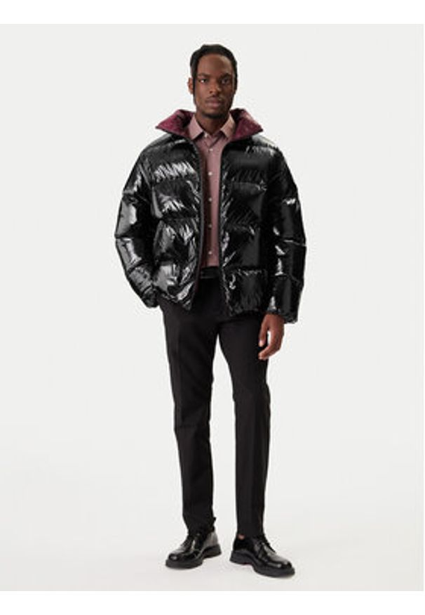 Calvin Klein Kurtka puchowa High Shine K10K110315 Kolorowy Regular Fit. Materiał: syntetyk. Wzór: kolorowy