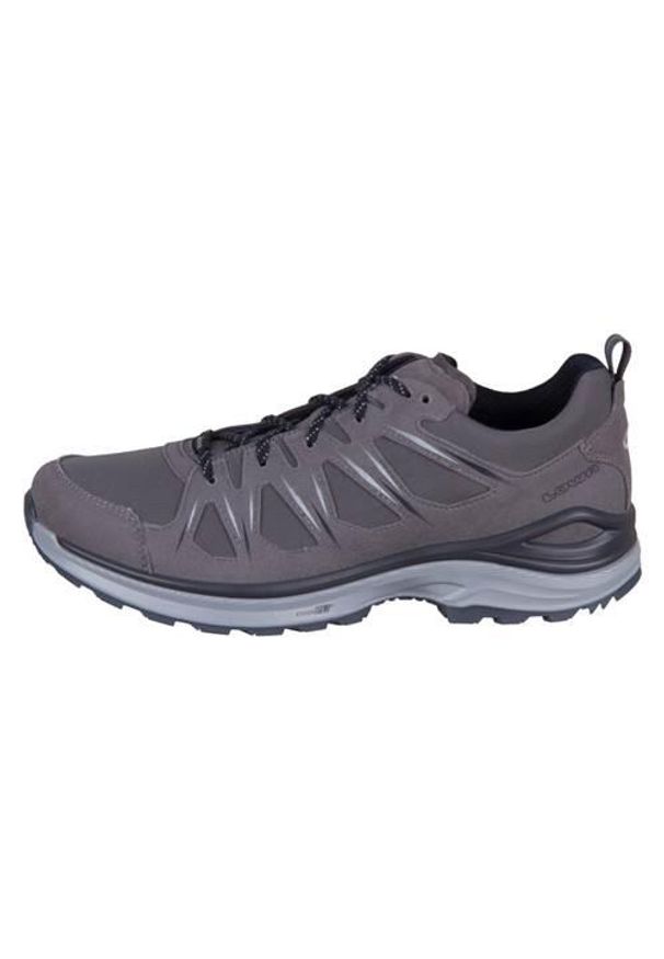 Buty trekkingowe męskie Lowa Innox Evo Ii Gtx. Zapięcie: sznurówki. Kolor: szary. Materiał: materiał. Szerokość cholewki: normalna