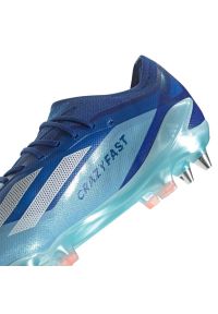 Adidas - Buty piłkarskie adidas X Crazyfast.1 Sg M IE6628 niebieskie. Zapięcie: sznurówki. Kolor: niebieski. Szerokość cholewki: normalna. Sport: piłka nożna #6