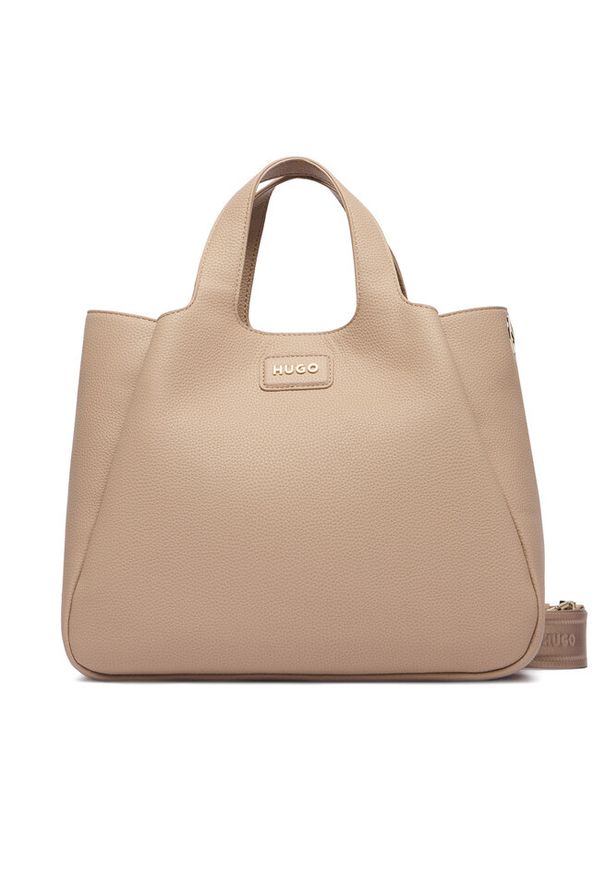Hugo - Torebka HUGO. Kolor: brązowy