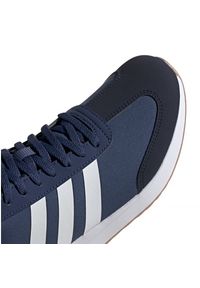 Adidas - Buty biegowe adidas Run60S W EG8700 niebieskie. Zapięcie: sznurówki. Kolor: niebieski. Materiał: nylon, zamsz, syntetyk, guma. Szerokość cholewki: normalna. Sport: bieganie #4