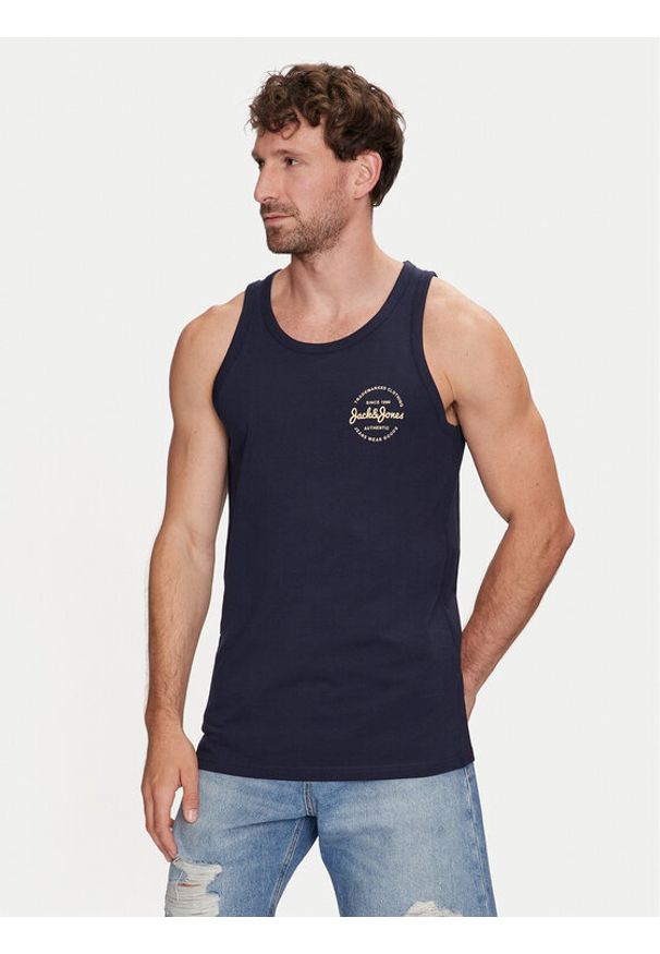 Jack & Jones - Jack&Jones Komplet 2 tank topów Jjforest 12256947 Kolorowy Standard Fit. Materiał: syntetyk. Wzór: kolorowy