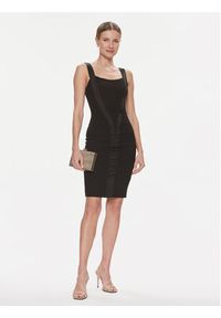 Marciano Guess Sukienka koktajlowa Karen 4RGK13 6869Z Czarny Bodycon Fit. Kolor: czarny. Materiał: syntetyk. Typ sukienki: bodycon. Styl: wizytowy #5