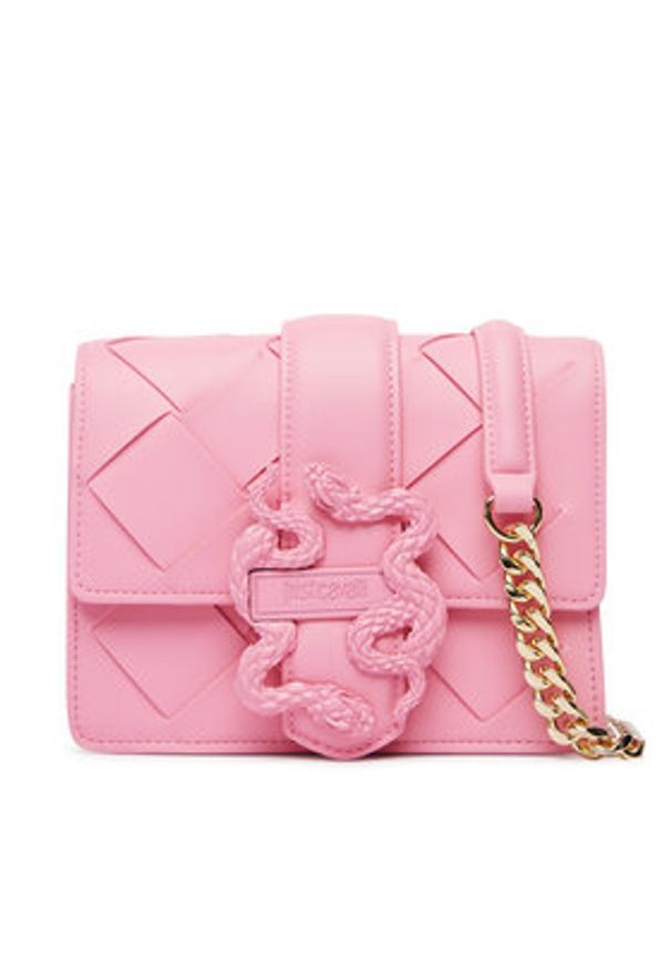 Just Cavalli Torebka 80RA4BM3 Różowy. Kolor: różowy. Materiał: skórzane