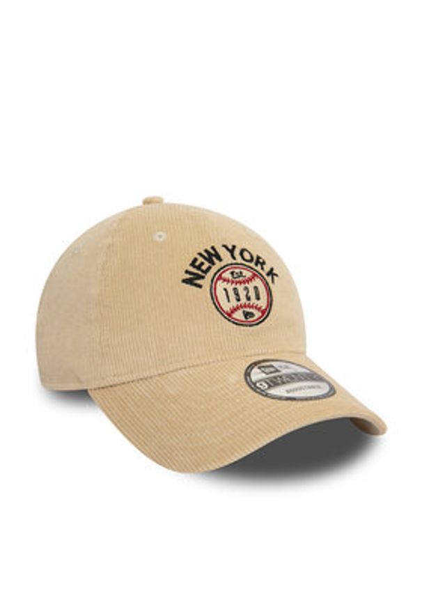 New Era Czapka z daszkiem Cord 9Twenty New 60565322 Beżowy. Kolor: beżowy. Materiał: materiał