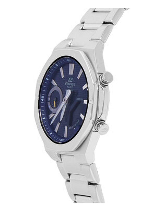 Casio Zegarek Edifice ECB-S10D-2AEF Srebrny. Kolor: srebrny