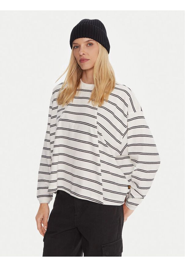 G-Star RAW - G-Star Raw Bluzka D27183-E134 Écru Oversize. Materiał: bawełna