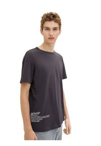 Tom Tailor Denim T-Shirt 1033995 Szary Regular Fit. Kolor: szary. Materiał: bawełna #3