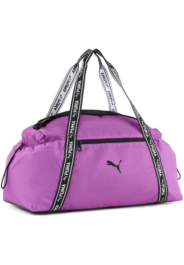 Torba Puma At Ess Sports Bag, Dla obu płci. Kolor: fioletowy. Materiał: poliester, materiał. Sport: fitness