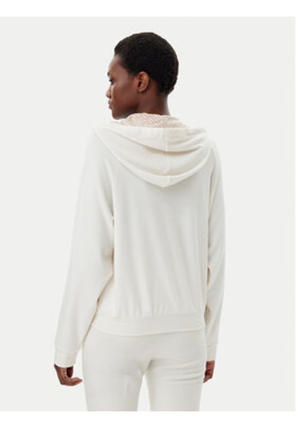 BOSS Bluza 50535842 Écru Regular Fit. Materiał: syntetyk