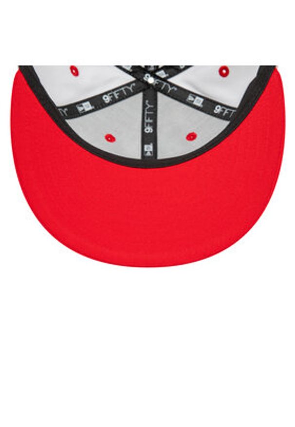 New Era Czapka z daszkiem White Crown 950 Bulls 60435045 Biały. Kolor: biały. Materiał: materiał