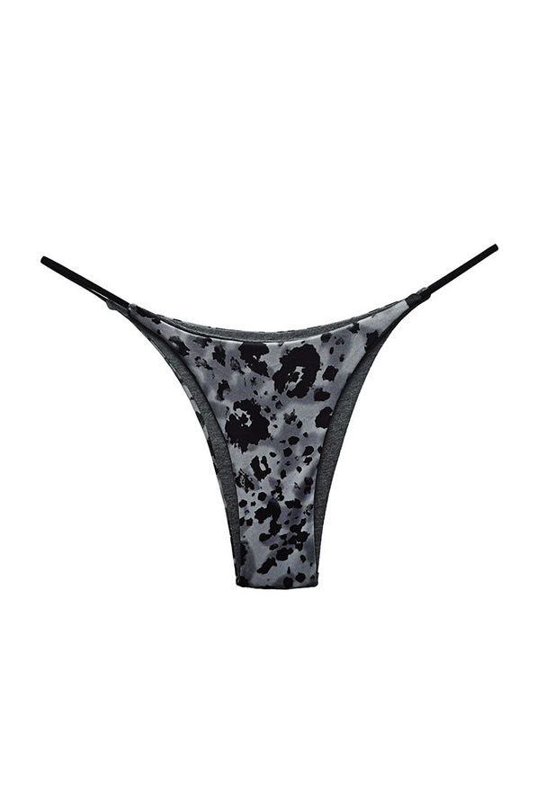 Intica - Stringi z delikatnym paskiem niewidoczne pod ubraniem Ronalda. Kolor: szary. Materiał: materiał