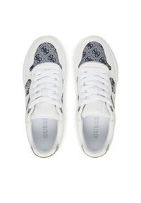 Guess Sneakersy FLTHP4 FAL12 Biały. Kolor: biały. Materiał: skóra #5