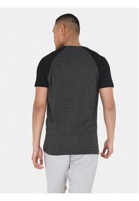 Brave Soul T-Shirt MTS-149BAPTISTJ Szary Straight Fit. Kolor: szary. Materiał: bawełna #3