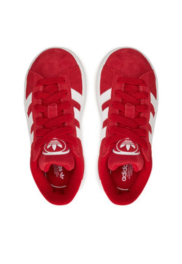 Adidas - adidas Sneakersy Campus 00s JI4329 Czerwony. Kolor: czerwony. Materiał: skóra, zamsz. Model: Adidas Campus