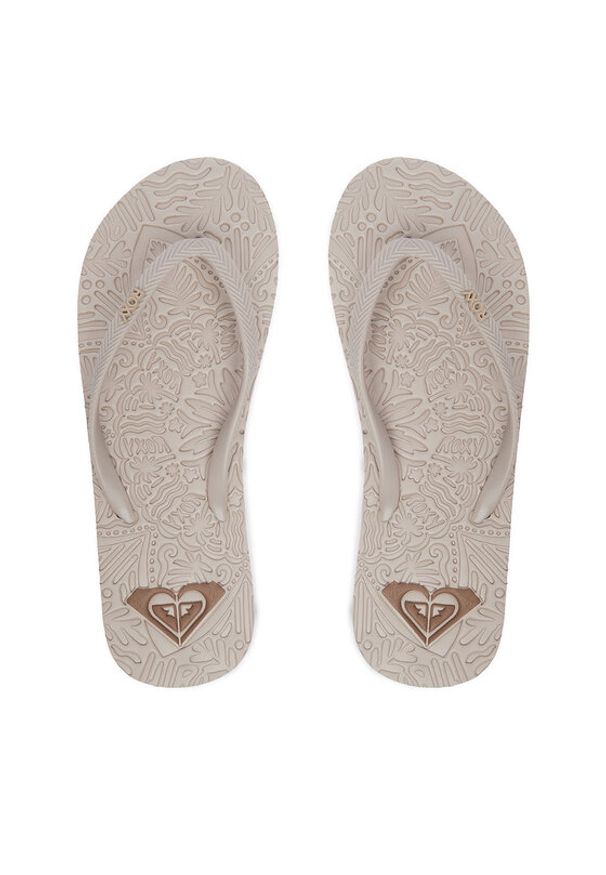 Roxy Japonki CEOWB-SS25-3C021 Beżowy. Kolor: beżowy. Materiał: syntetyk