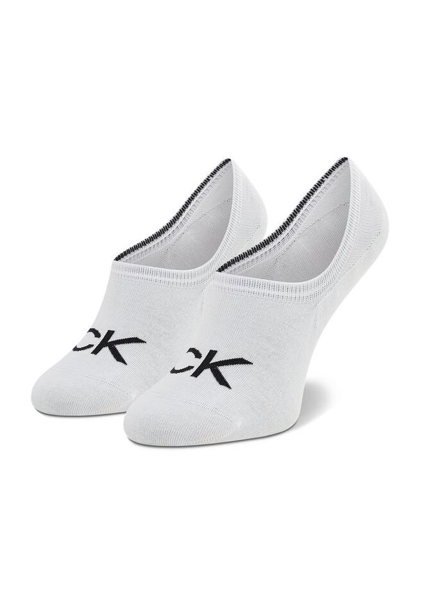 Stopki Calvin Klein. Kolor: biały