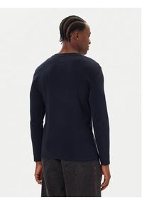 Mustang Longsleeve Arlington 1016875 Granatowy Slim Fit. Kolor: niebieski. Materiał: bawełna. Długość rękawa: długi rękaw #5