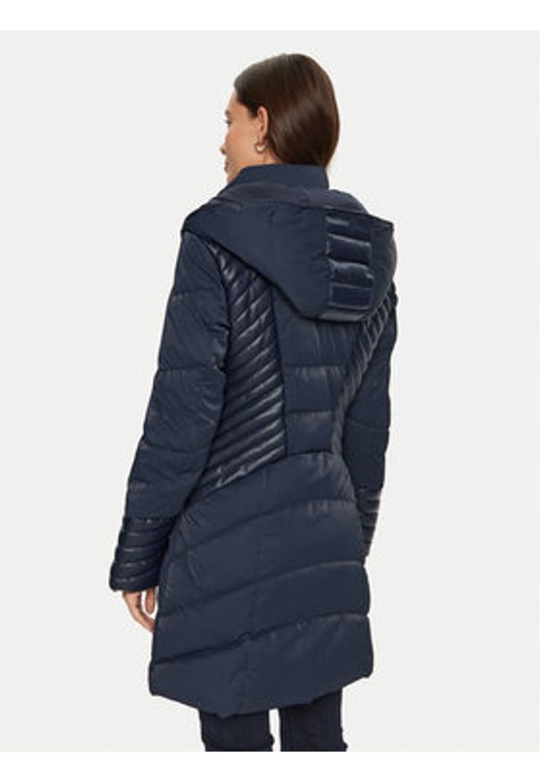Guess Kurtka puchowa New Oxana W4BL61 WGLZ0 Granatowy Regular Fit. Kolor: niebieski. Materiał: syntetyk