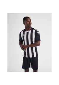 Jersey Hummel hmlCORE XK STRIPED. Kolor: biały, czarny, wielokolorowy. Materiał: jersey. Sport: fitness