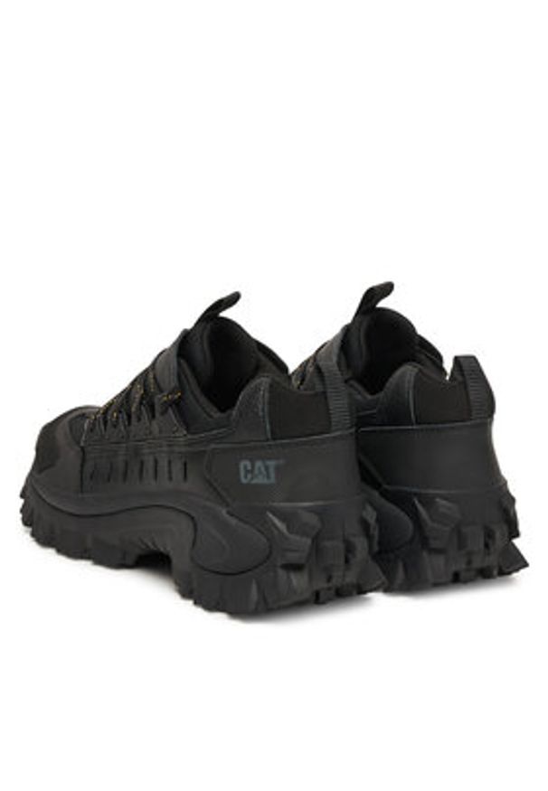 CAT Footwear Sneakersy Intruder Met P726244 Czarny. Kolor: czarny. Materiał: skóra